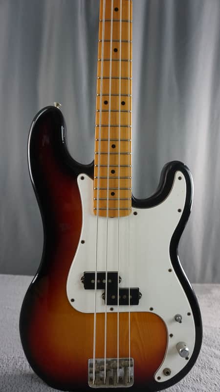 Yamaha PB-400M Precision Bass MIJ Sunburst w/ Hard Case image 1