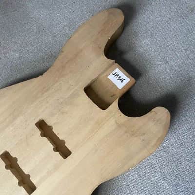 Basswood Unfinished 4 String Jazz Bass Style Body image 10