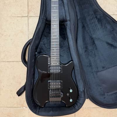 Kiesel Kiesel HH2 (Allan Holdsworth Signature Series) 2024 - Jet Black with clear gloss top coat image 1