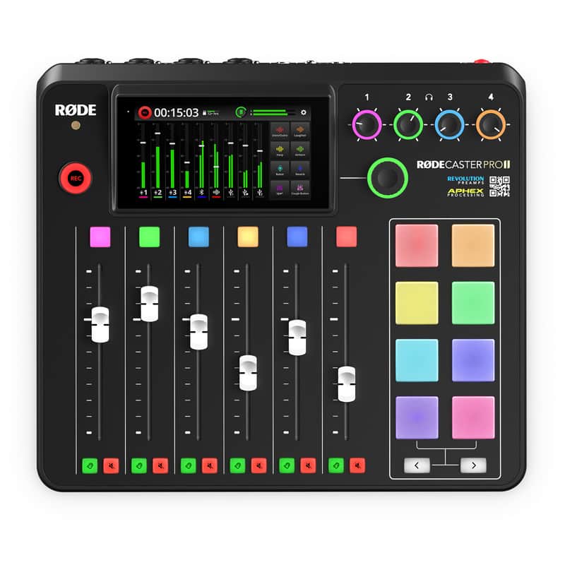 Rode RODECaster Pro II Integrated Audio Production Studio image 1