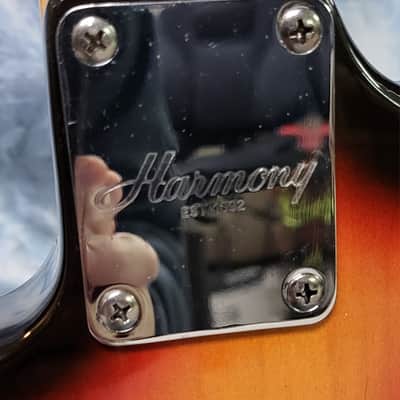 Vintage 1990 Harmony Since 1892 Model H-80T Strat Style Electric Guitar Pro Setup Original Korea image 9