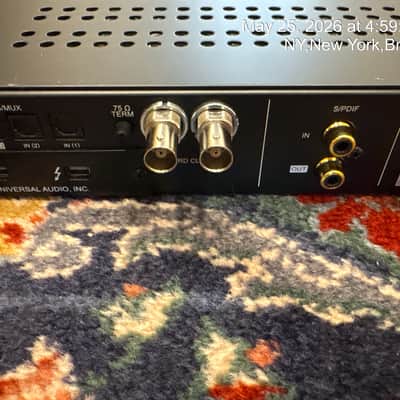 Universal Audio Apollo 8 QUAD Thunderbolt 2 Audio Interface 2010s - Black image 10
