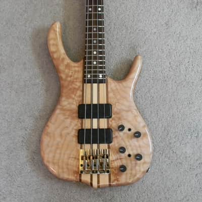 2019 Ken Smith BSR4GN 4 String Fretted Bass Quilted Maple Top and Back Brand New Authorized Dealer ! image 4