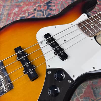 Fender Japan J-Craft Collection Medium Scale Jazz Bass Model JB45-M Sunburst - 2004-05 image 11