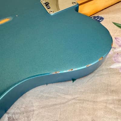 Fender Vintera Road Worn '50s Telecaster 2020 - 2021 Lake Placid Blue imagen 12