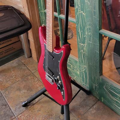 Fender Player Lead II Electric Guitar in Crimson Red Transparent image 6