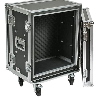 OSP 10-Space ATA Shock Mount Shallow Effects Flight Road Rack Case - SC10U-12