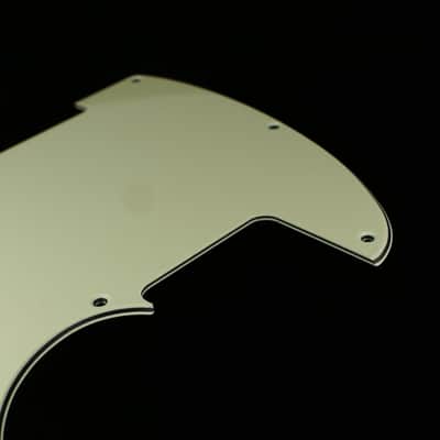 Replacement Tele Esquire Style Guitar pickguard ,3ply Vintage mint green image 3