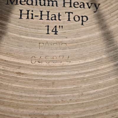 ⚡ Excellent Paiste Sound Formula 14" Medium Heavy Hi-Hat Cymbal Pair 936/1332gr⚡ image 6