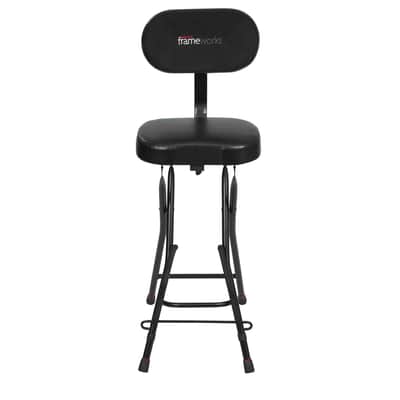 Gator Frameworks GFW-GTR-SEAT Sgabello con stand per chitarra image 11