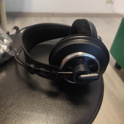 AKG K240 MKII Professional Semi-Open Back Studio Headphones 2010s - Black image 5