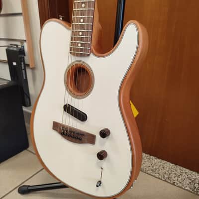Fender Acoustasonic Player Telecaster 2021 - Present - Arctic White image 3