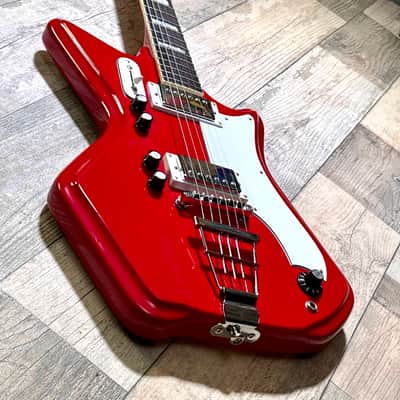 Rare Early Eastwood Airline '59 2PT – Pre-License Model w/ Eastwood Headstock image 9