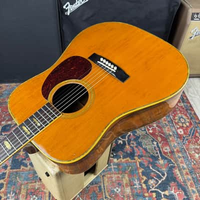 Morris D41 Style Dreadnought Model W-40 Jacaranda Solid Spruce - 1974 image 7