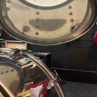 Ludwig Big Beat Late-70s 24" 4-piece Stainless Steel Drum Kit image 12