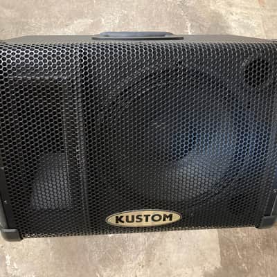 Kustom KPX112M Passive 12" Monitor Wedge Speaker 2010s - Black image 2