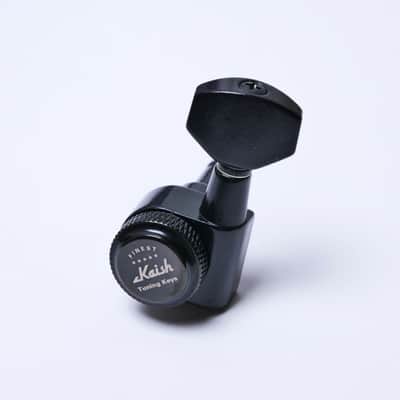 Left-Handed Locking Tuners (Black) – 18:1 – Drop-In for Most Electric/Acoustic Guitars (10mm / 25/64" holes) image 1