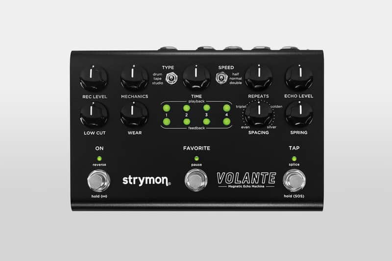 Strymon Volante Magnetic Echo Machine Pedal Midnight Edition Black image 1