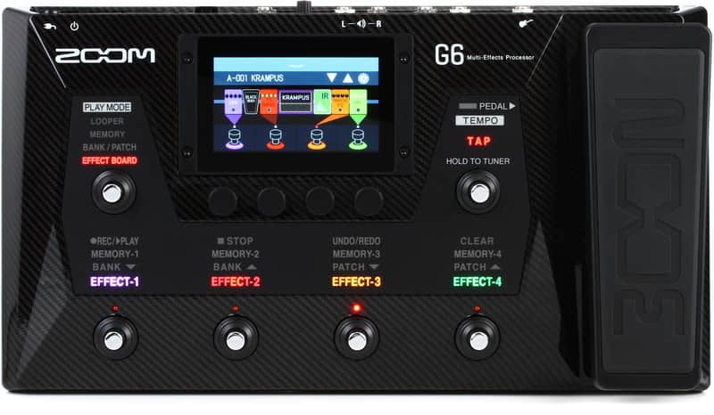 Zoom G6 Multi-effects Processor image 1
