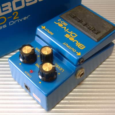 The First Year Mar 1995 Boss BD-2 Blues Driver w/ Original Box (Silver Label) image 2