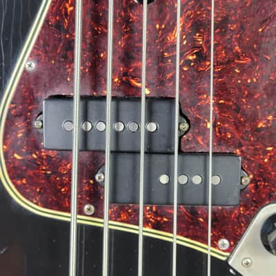 2025 Bluesman Vintage El Dorado P/J V - Black Relic image 8