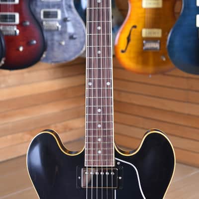 Gibson ES-335 Satin Trans Black image 15