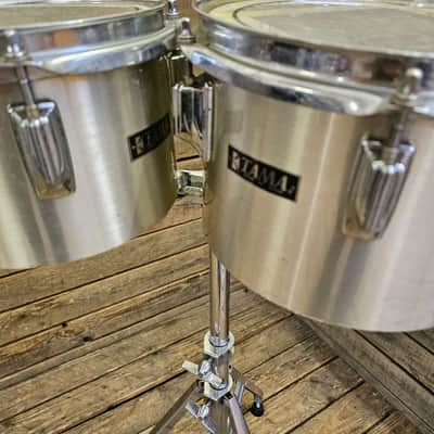 Tama Toms 8" And 10" Concert, Silver w/Premier Stand USED! RKJTM150426 image 5