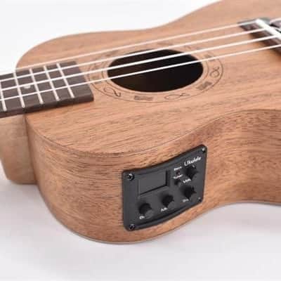 VOLT Ukulele "Valencia" (Concerto EQ/24" Mit Tasche NEU image 5