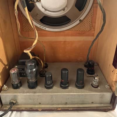 1950 Silvertone Model 1344 18-Watt 1x12 Guitar Combo - Rola Field Coil Spker image 5