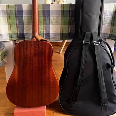 Martin D JR-10E Streetmaster Left-Handed 2021 - 2024 - Mahogany Burst image 2