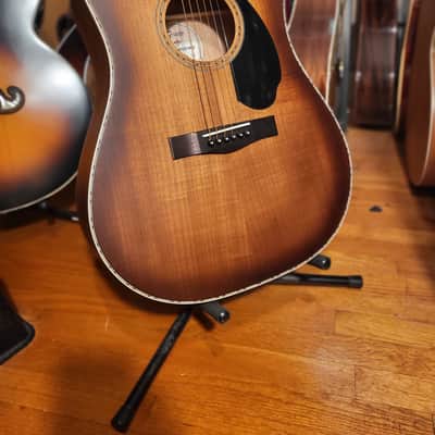 Fender Paramount PD-220E Dread MAH ACB Acoustic Electric Guitar image 4