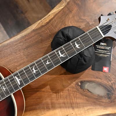 PRS SE P20E Parlor Acoustic Guitar Fire Red Burst #422 image 19