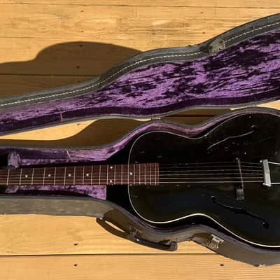 1937 Gibson L-30 Archtop Acoustic (Ebony) w/ HSC image 14