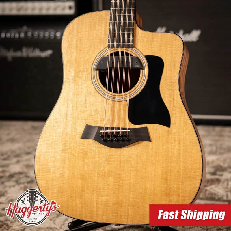 Taylor 150ce Bajo Quinto 12-String Acoustic/Electric Guitar - Sapele/Spruce with Gig Bag image 1