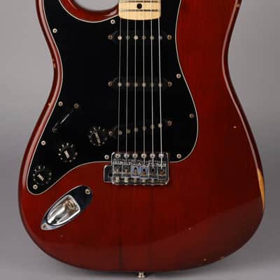 Fender Stratocaster - 1979 - Left Handed - Walnut / Mocha Brown image 2