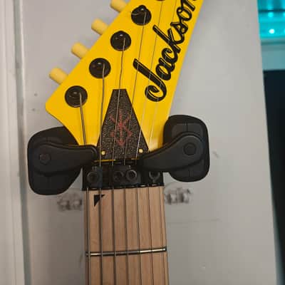 Jackson Pro Series Dave Davidson Warrior WR7 MAH MPL 2025 - Present - Ferrari Yellow image 2