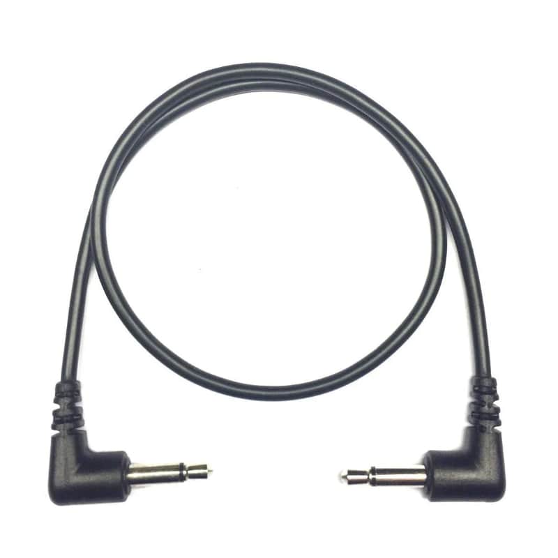 TENDRILS RIGHT ANGLED PATCH CABLES 6 PACK-INDIGO / 60CM : BRAND NEW :  [DETROIT MODULAR] image 1