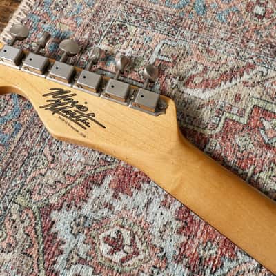 Mario Guitars T-Style 2024 - Aged Firemist Silver Relic w/ Budz / Mojotone pickups. NEW, (Authorized Dealer) image 9
