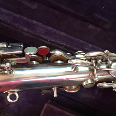 Selmer Model 22 Alto Sax Excellant Restoration 1922 Original Silver Plated 15%Sale image 6