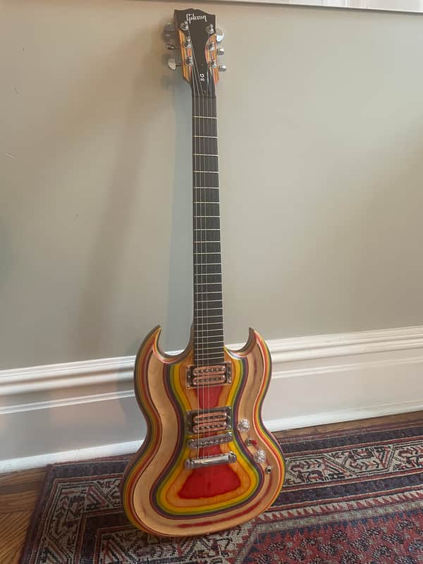 Gibson Zoot Suit SG 2010 - 2011 - Rainbow image 1