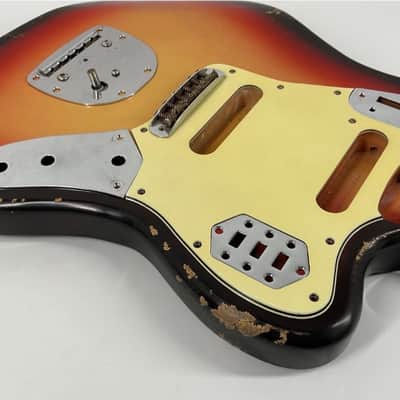 MJT Lightweight Jaguar Body 2026 - Aged Nitro 3 Tone Sunburst image 6