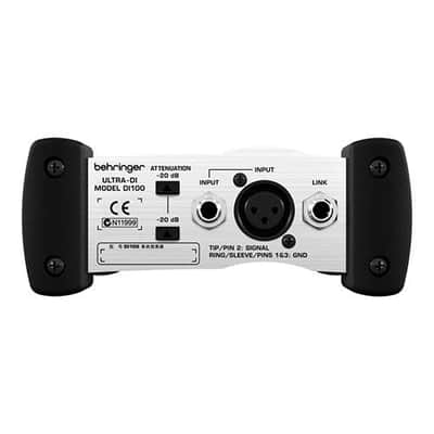 Behringer Ultra-DI DI100 Professional Battery/Phantom Powered DI-Box image 3