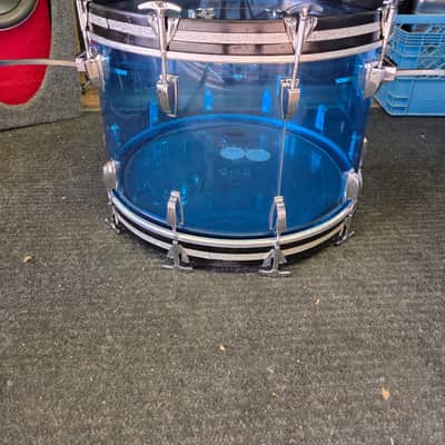 Ludwig VISTALITE 14x22 Kick Drum - Late 70s - blue image 1