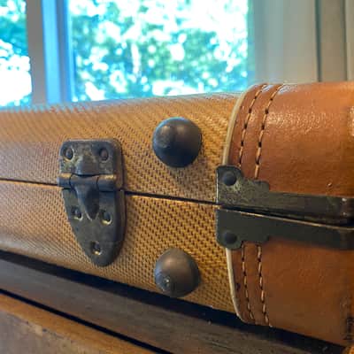 **Vintage** (1955-1958) Fender Tweed Stratocaster/telecaster Electric Guitar Case image 3