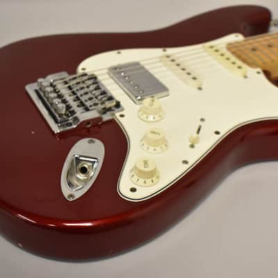 1987 Fender Standard Stratocaster USA Candy Apple Red w/HSC image 8