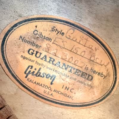 1968 Gibson ES-150DC Walnut original vintage USA es-150 image 15