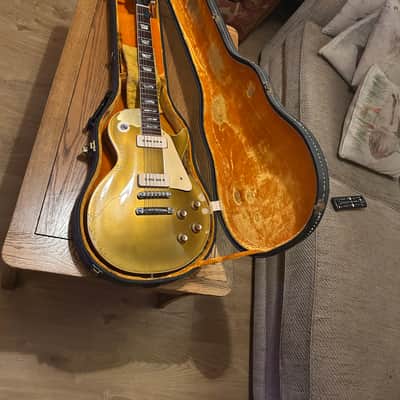 Gibson Les Paul true 1968 small headstock goldtop standard image 9