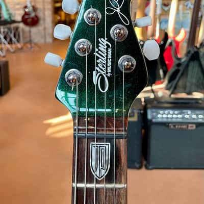 Sterling by Music Man - JP60 RW - John Petrucci Signature + Di Marzio Pickup - Mystic Green image 10