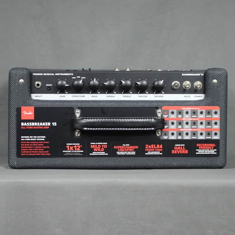 Fender Bassbreaker 15 15-Watt 1x12" Guitar Combo image 7