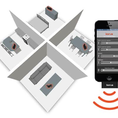 Korus V600 Premium Wireless Home All-in-One Speaker Kit image 7